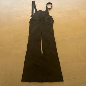 Ulla Johnson polka dot overalls.  One button missing on the left side